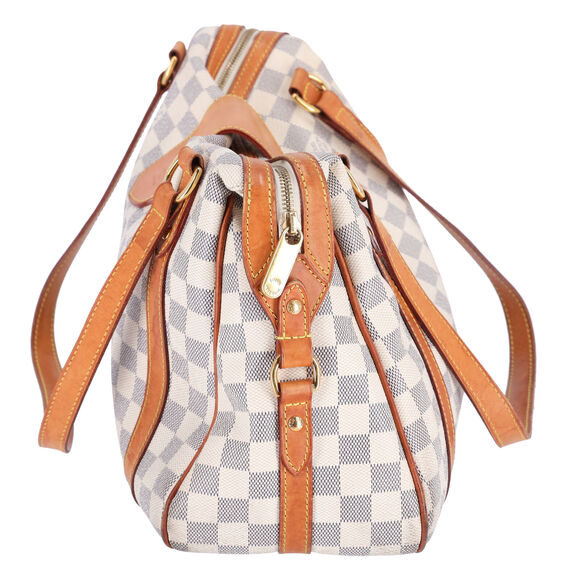 Louis Vuitton Stresa PM Damier Azur Small Shoulder Bag N42220 Beige Multi - Picture 7 of 11